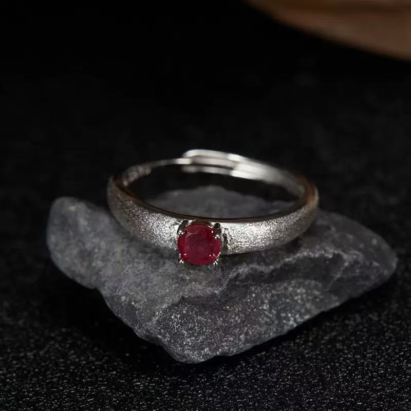 Nature ruby ring s925