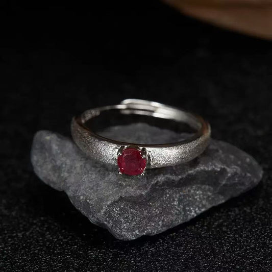 Nature ruby ring s925
