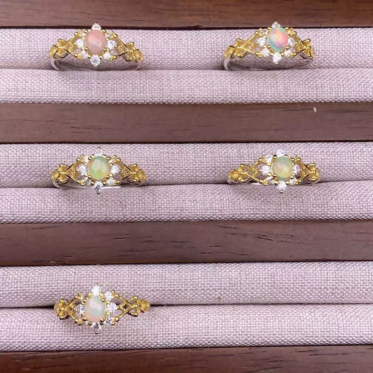 Nature opal ring s925-